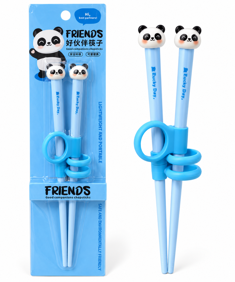Eğitim Chopstick – Parmak Destekli Çocuk Yemek Çubuğu Model 1