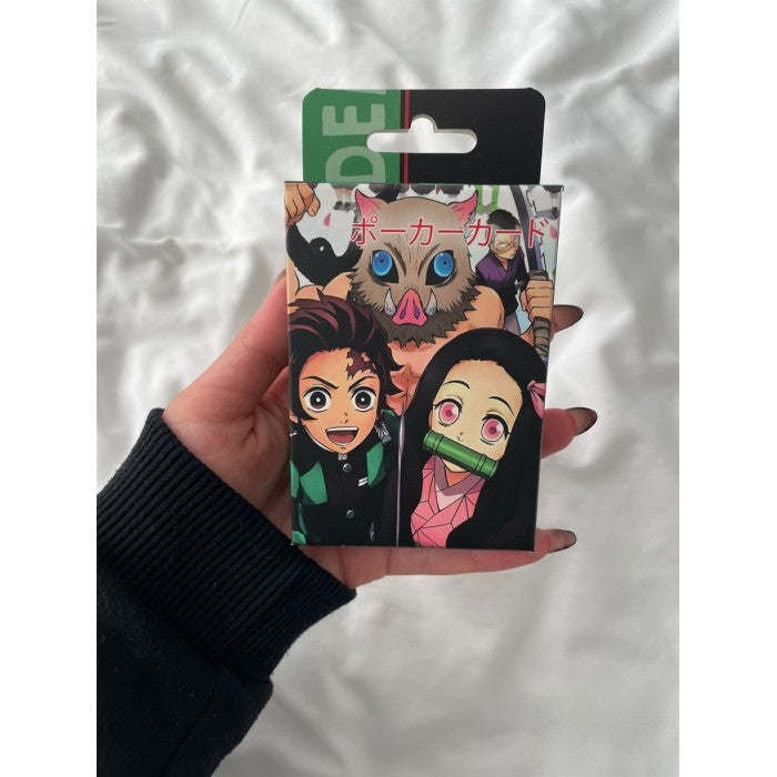 Anime Demon Slayer İskambil Poker Kartı