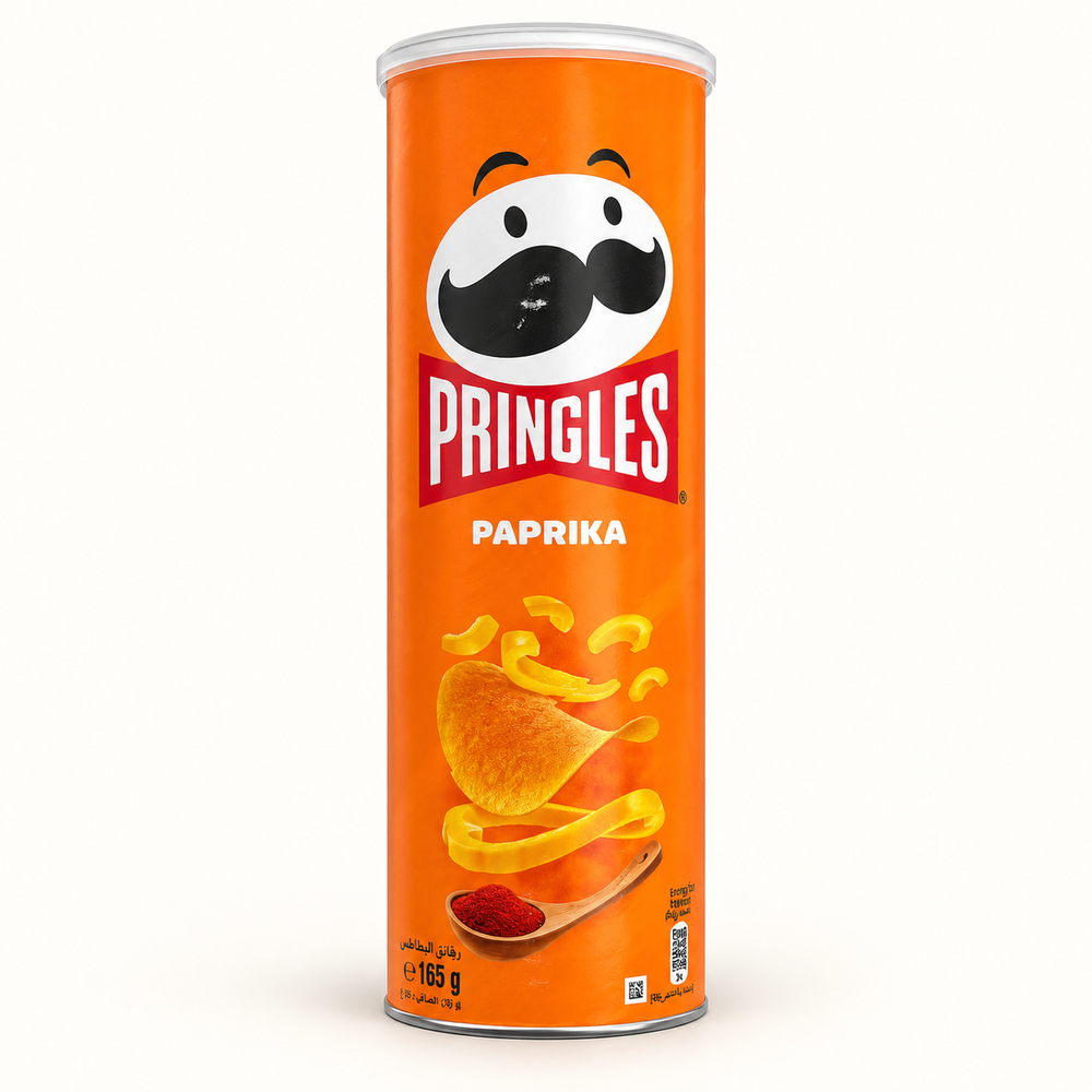 Pringles Paprika Patates Cipsi 165 g