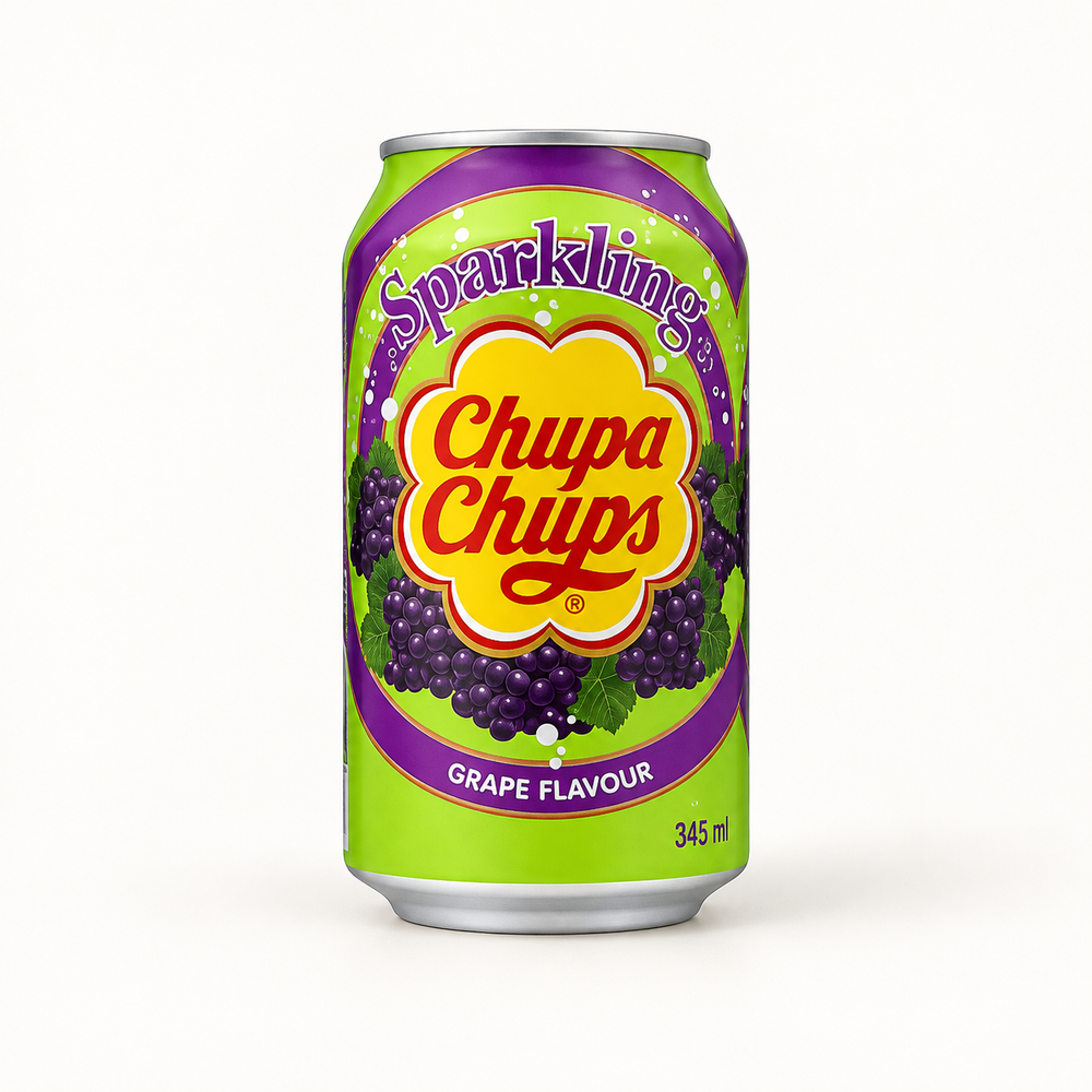 Chupa Chups Sparkling Grape Üzümlü Gazlı İçecek