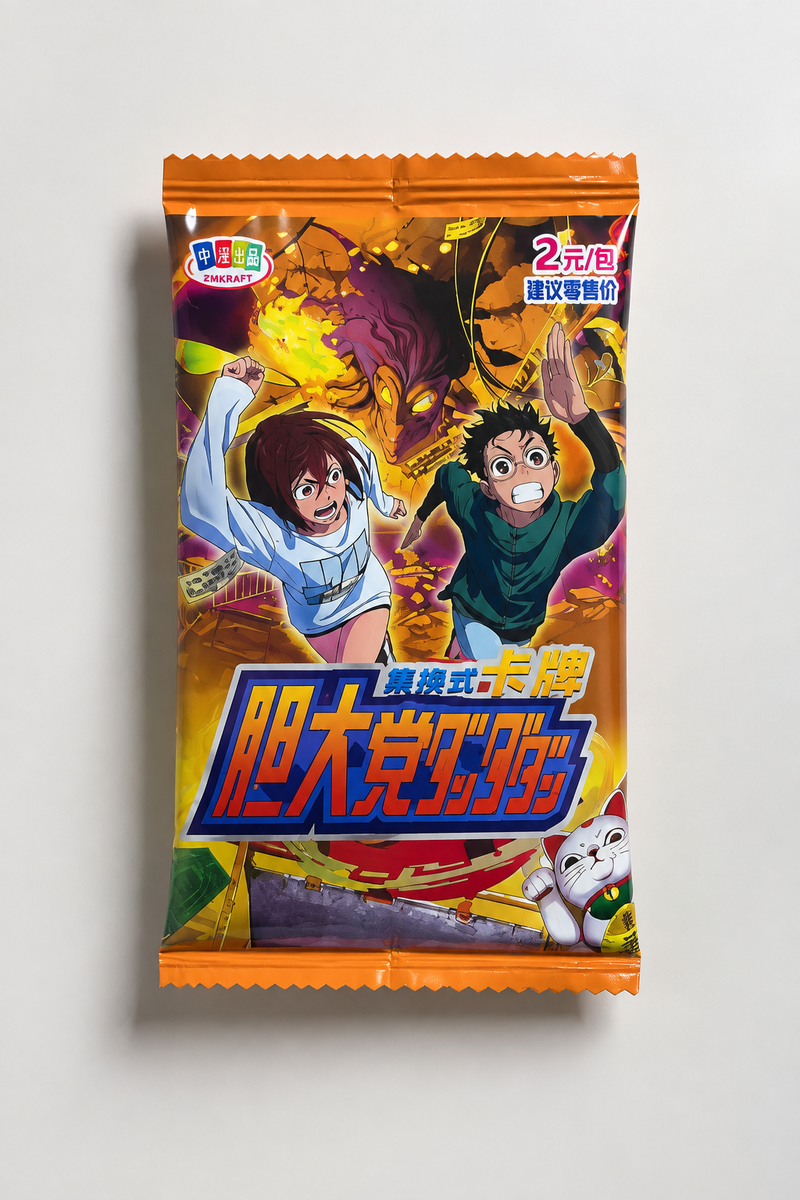 Anime Temalı Sürpriz Koleksiyon Kartı Paketi