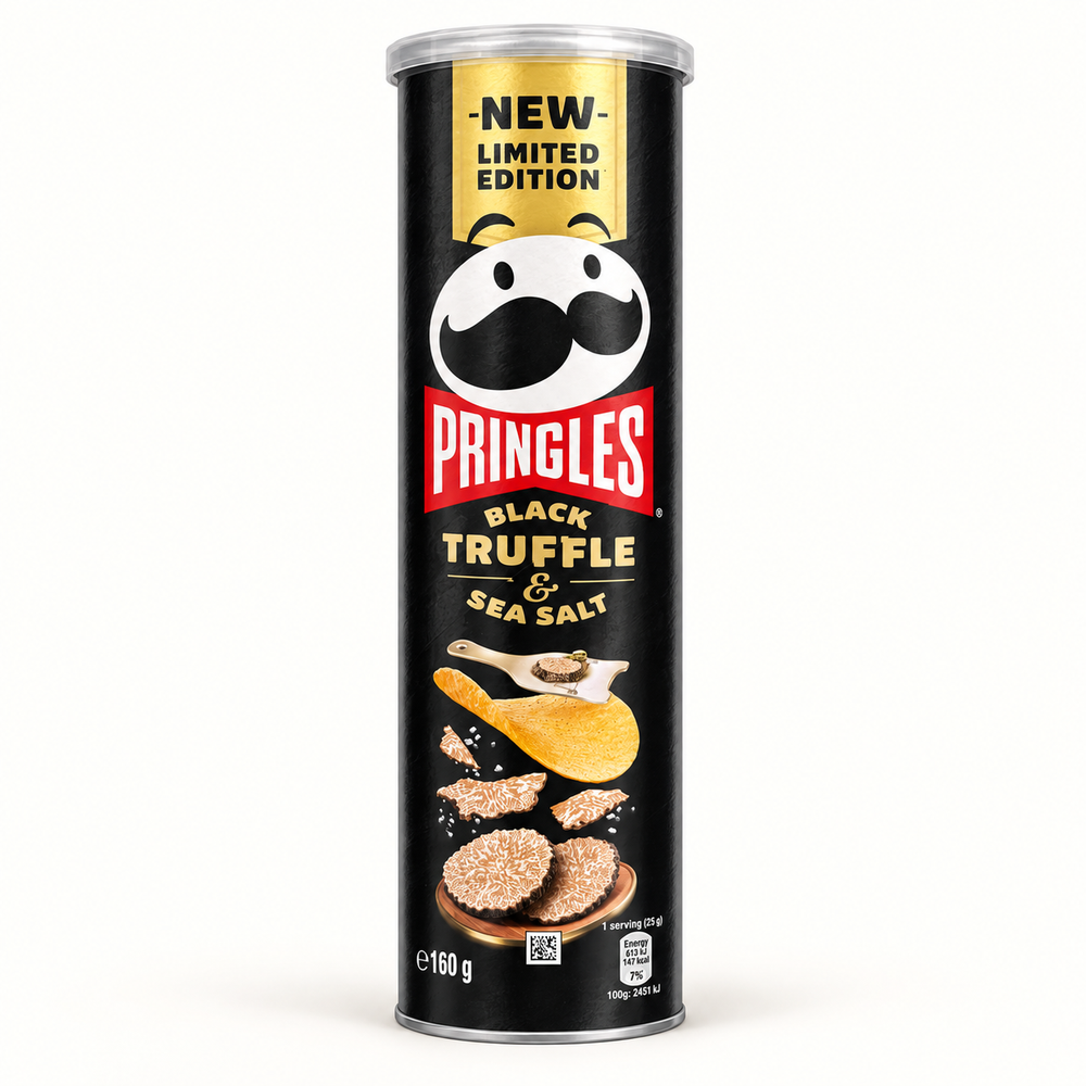 Pringles Black Truffle & Sea Salt Patates Cipsi 160 g