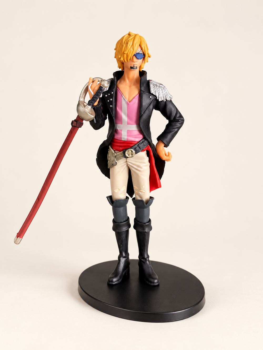 One Piece Sanji Anime Figürü – Siyah Ceketli