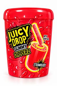 Juicy Drop Gummy Dipperz Strawberry