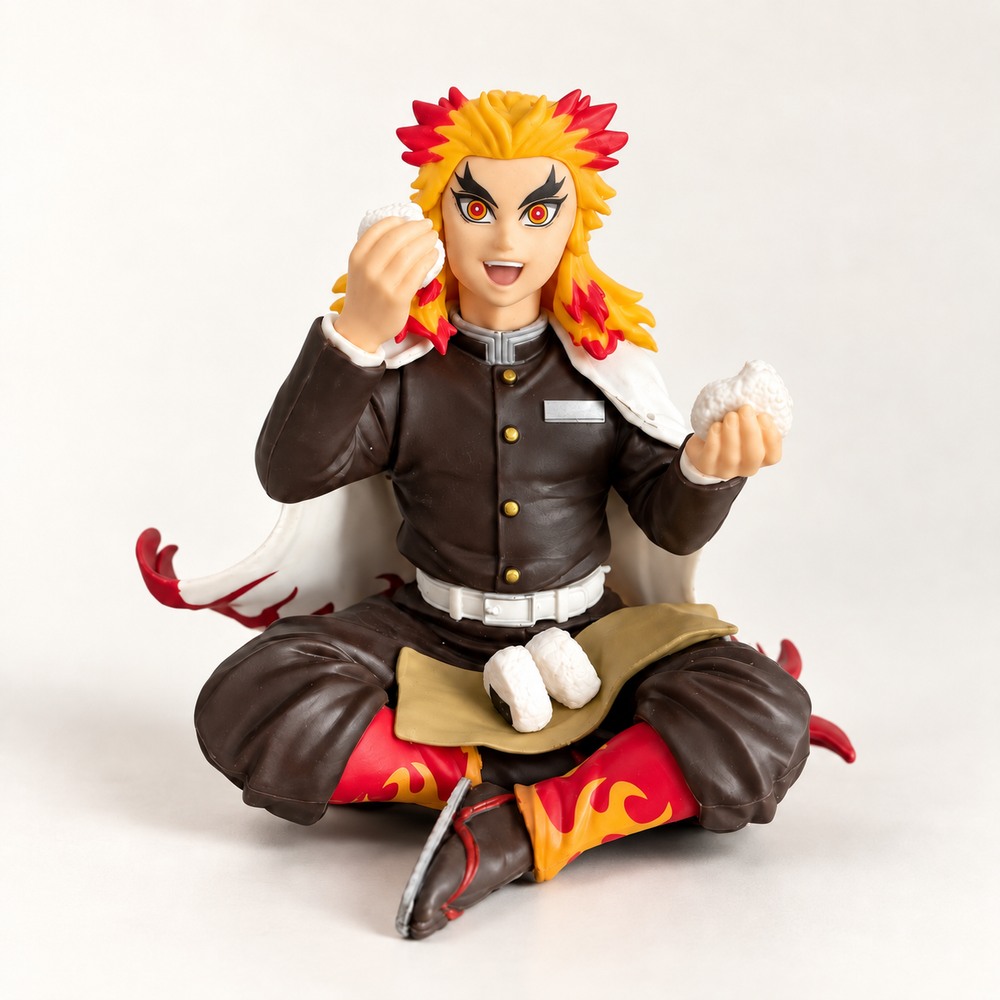 Demon Slayer Kyojuro Rengoku Onigiri Figürü