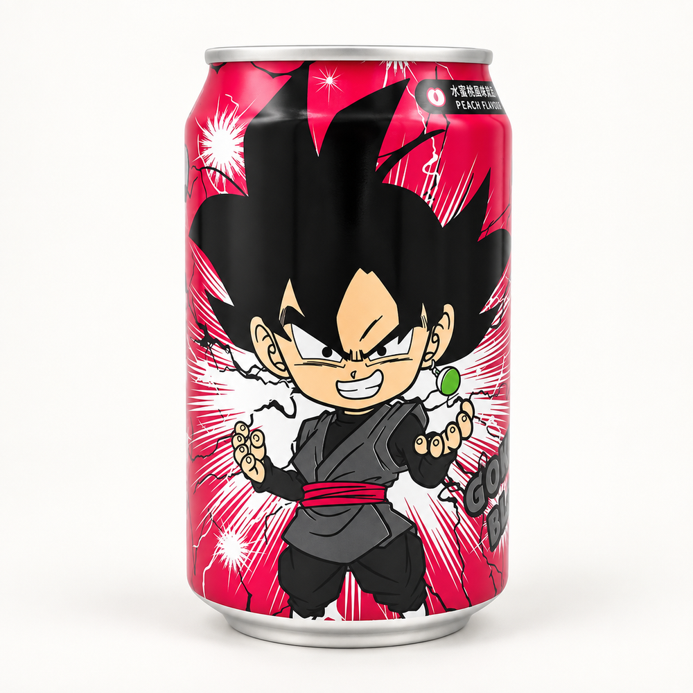 Dragon Ball Vegeta Şeftali Aromalı Gazlı İçecek
