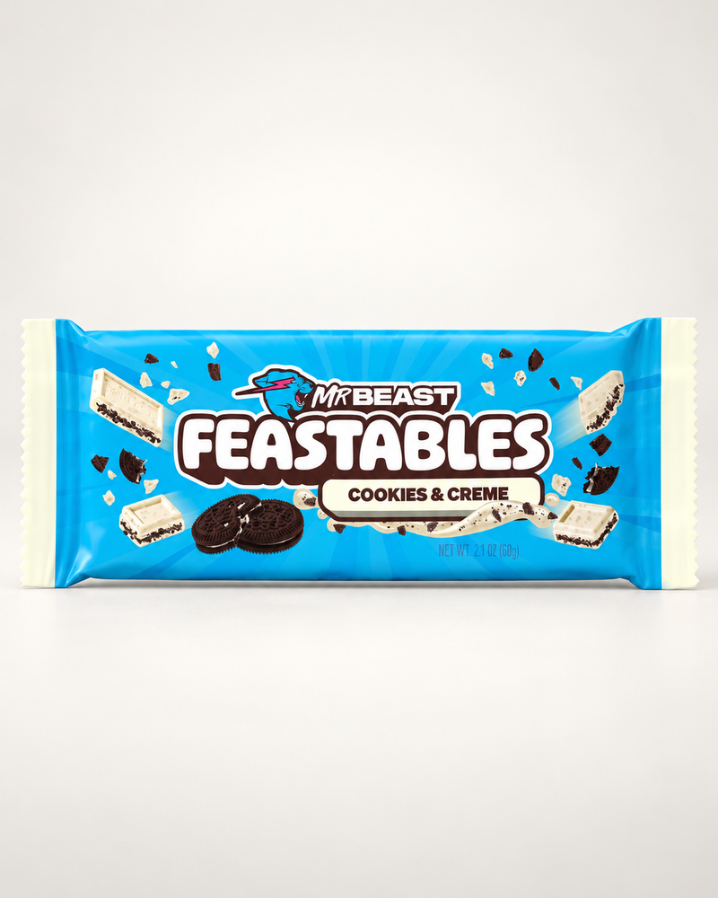 Mr Beast Feastables Cookies & Creme