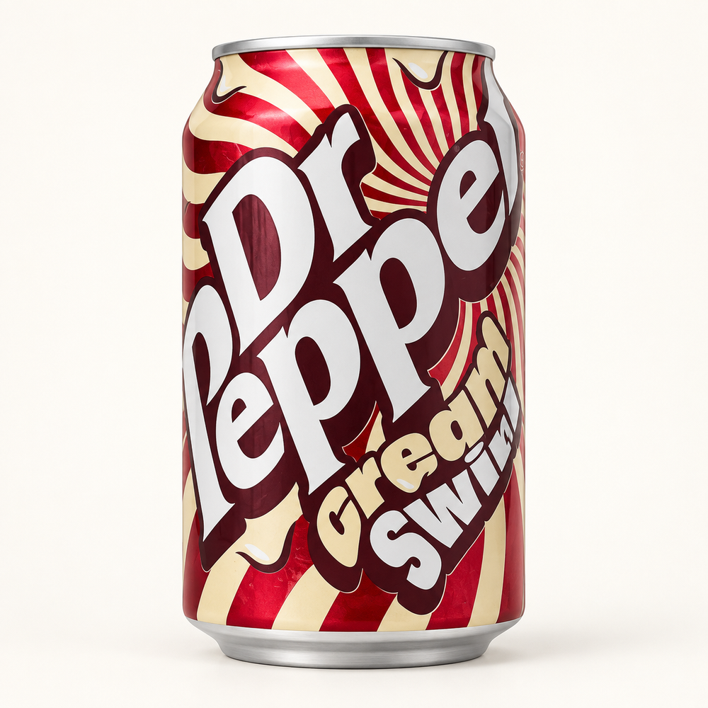 Dr Pepper Creamy Coconut Hindistan Cevizi Aromalı Gazlı İçecek