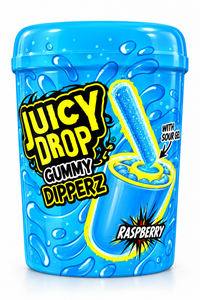 Juicy Drop Gummy Dipperz Raspberry