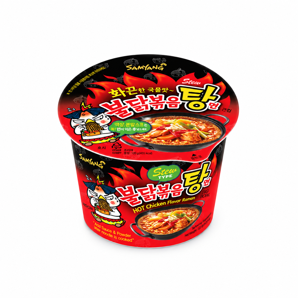 Samyang Buldak Ramen Hot Chicken Big Bowl Stew