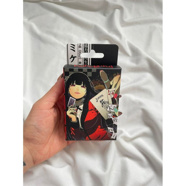Anime Kakegurui İskambil Poker Kartı