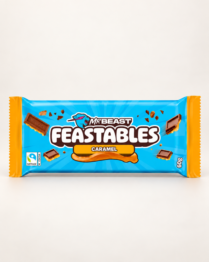Mr Beast Feastables Caramel
