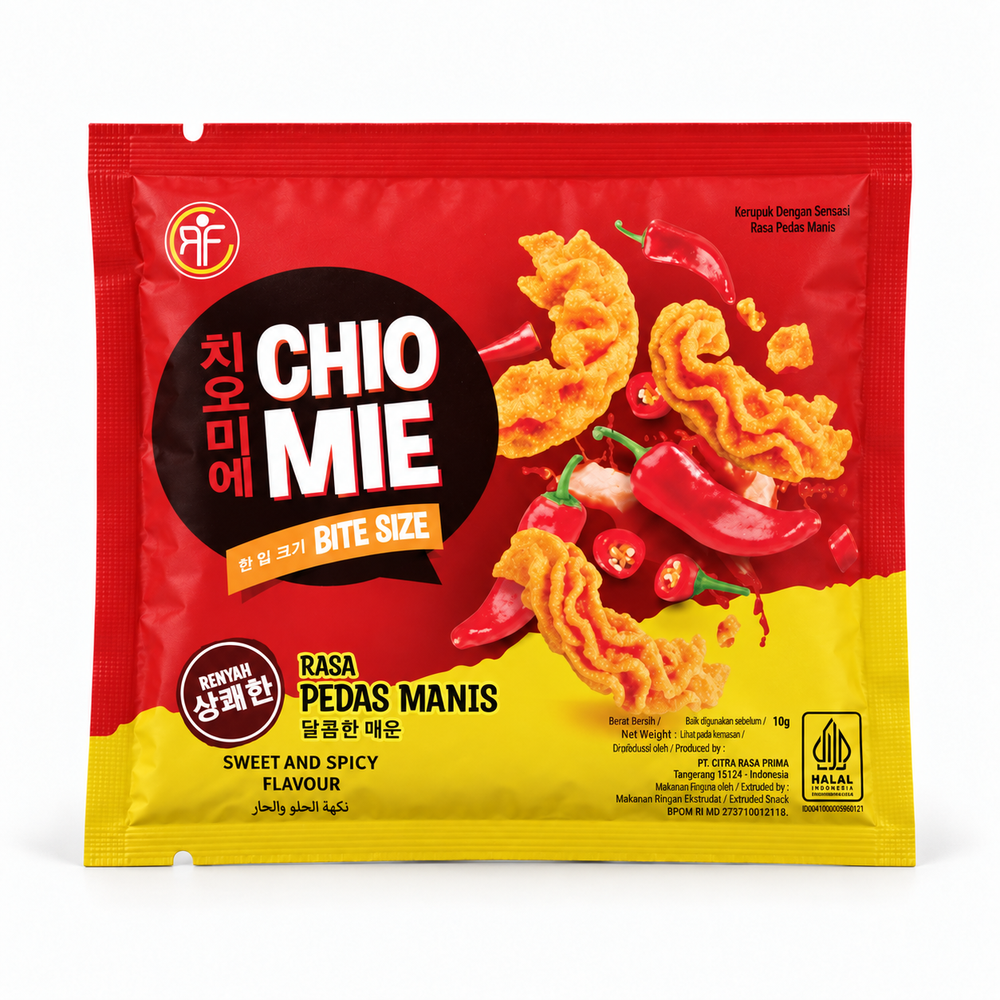 Cheo Mie Bite Size Tatlı Acı Aromalı Çıtır Atıştırmalık 15 g