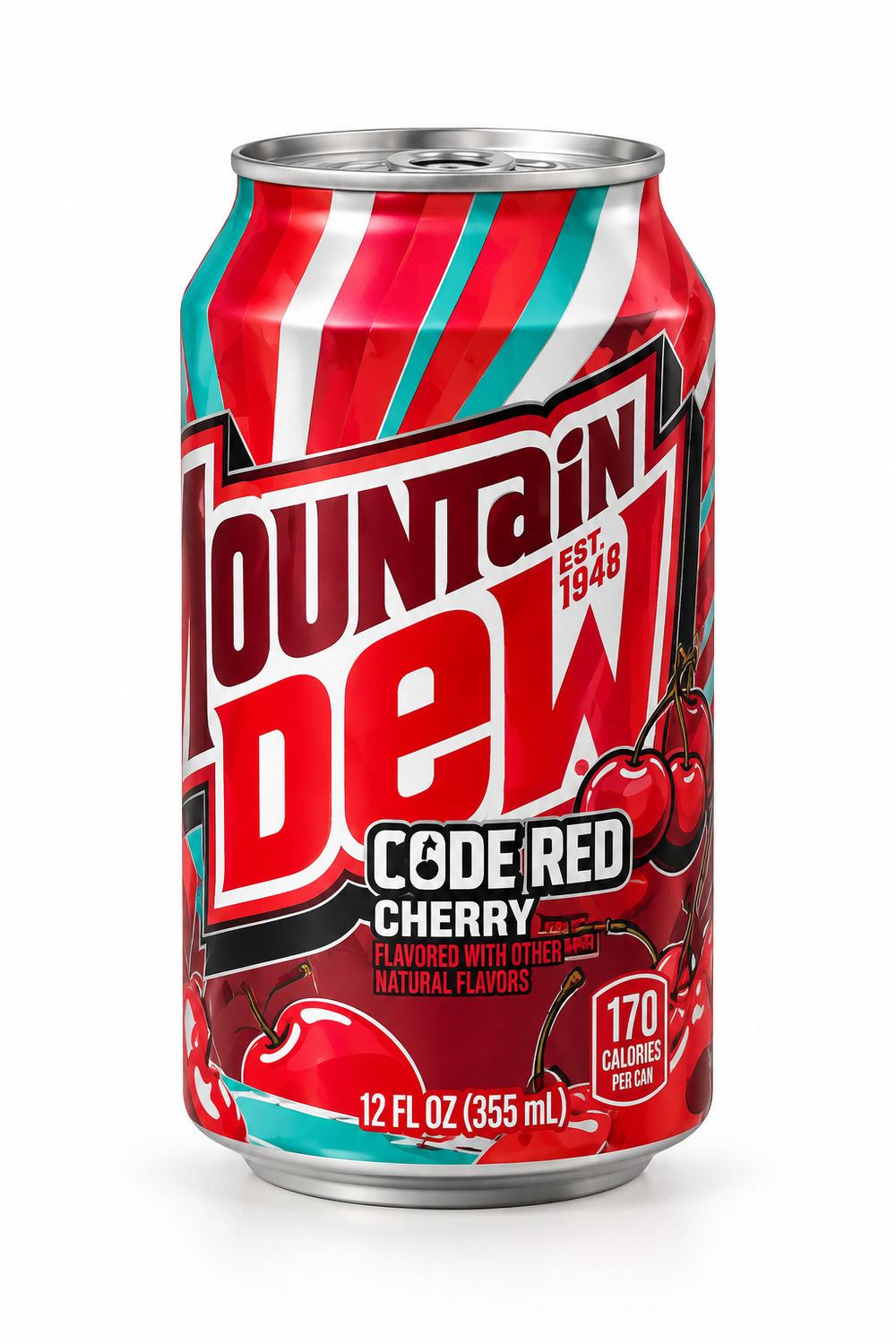 Mountain Dew Code Red Cherry 355 ml