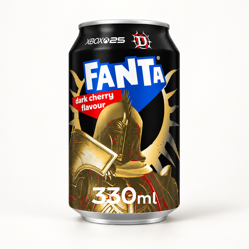 Fanta Dark Cherry Koyu Kiraz Aromalı Gazlı İçecek 330 ml – Xbox 2025