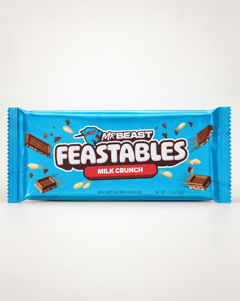 Mr Beast Feastables Milk Crunch