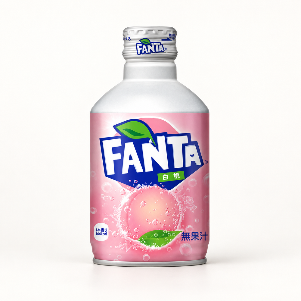 Fanta White Peach Beyaz Şeftali Aromalı Gazlı İçecek