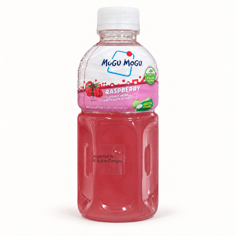 Mogu Mogu Ahududu Aromalı Nata de Coco İçeceği 320 ml