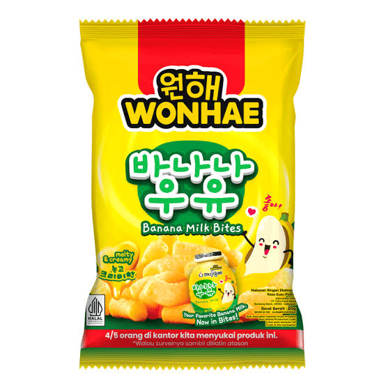 Wonhae banana milk bites