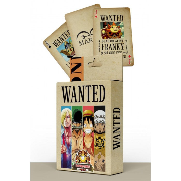 One Piece Wanted Iskambil Poker Kartı