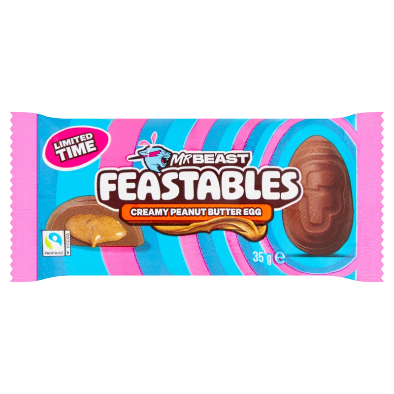 Mr. Beast Feastables Creamy Peanut Butter Egg