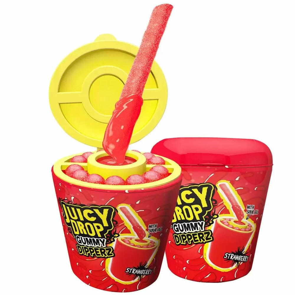 Juicy Drop Gummy Dipperz Strawberry